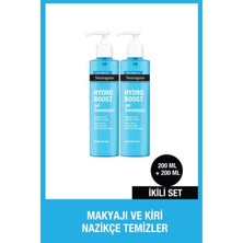 Neutrogena Hydro Boost Jel Yüz Temizleyici 200 ml X2