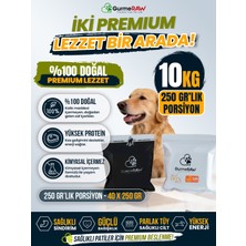 GurmeRAW | Barf Duck Royal + Barf Plus Extra | 250 gr Porsiyonlu | Premium Çiğ Köpek Maması