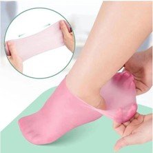 Pileli Store Premium Silikon Nemlendirici Çorap | Evde Spa Etkili Ayak Bakımı