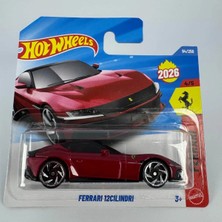 Hot Wheels Regular Ferrari 12 Cılındırı 1:64 Model Araba