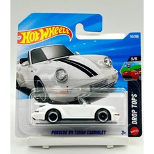 Hot Wheels Porsche 911 Turbo Cabriolet Beyaz