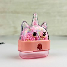 Bak Gel Al Sevimli Unicorn Boncuklu Mikro Kırtasiye Hazneli Kalemtıraş Okul ve Kırtasiye Alışverişi