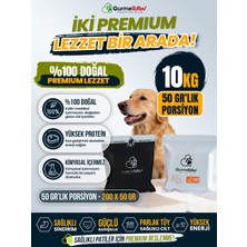 GurmeRAW | Barf Duck Royal + Barf Plus Extra | 50 gr Porsiyonlu | Premium Çiğ Köpek Maması