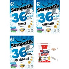 Ünlüler Karması 6.sınıf Türkçe Matematik Fen 36 Hafta Türkçe Kazanım Denemeleri+Maarif Defteri+Tlf Tutucu