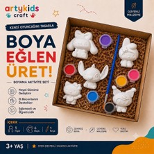 Artykids Craft El Yapımı Taş Tozu Boyama Kiti // Popüler Oyuncaklar Serisi Set 1 // Aile - Çocuk Aktivitesi
