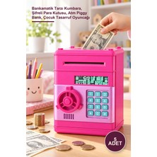 Yenilig 5 Adet Elektronik Şifreli Kasa Otomatik Atm Kumbara – Bankamatik Tarzı Kumbara, Şifreli Para Kutusu, Atm Piggy Bank, Çocuk Tasarruf Oyuncağı