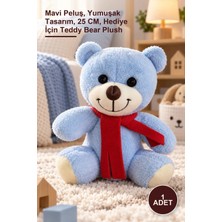 Yenilig 1 Adet Peluş Oyuncak Ayıcık – Mavi Peluş, Yumuşak Tasarım, 25 Cm, Hediye Için Teddy Bear Plush