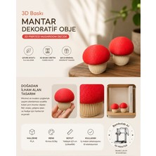 Rain Craft 3D 3D Baskı Dekoratif Mantar Seti