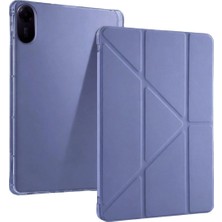 Marsilyan™- Xiaomi Redmi Pad 2 Kalemlikli Mars Tablet Kılıfı - Lavender