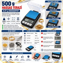 500 Gram Hassas Terazi - 0.01 G