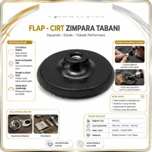 Cırt Zımpara Tabanı - 125 mm