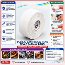 Polisaj Bantı Beyaz