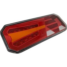 Demmon 12V-24V STOP LAMBASI LEDLİ (5 FONKSİYONLU) SOL - DM-800181