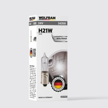 H21 Ampul Civalı Mercekli 24V 21W - Wolfram 34358