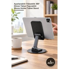 Yenilig 4 Adet Katlanabilir Telefon Tablet Tutucu Stand – Ayarlanabilir Yükseklik 360° Dönen Taban Taşınabilir Phone Holder Tablet Stand