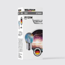 PY21W Stop Sinyal Ampulü 12V 21W (10 Adet) - WOLFRAM 27900