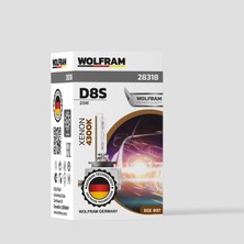 D8S Xenon Ampul Standart Işık 12V 25W - Wolfram 28318