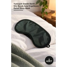 Yenilig 5 Adet Uyku Maskesi – Yumuşak Elastik Bantlı Göz Bandı, Işığı Engelleyen Rahat Sleep Mask