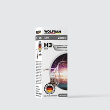 H3 Ampül Standart Işık 12V 55W - Wolfram 22103