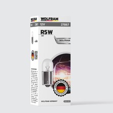 R5W Ampul 67 12V 5W (10 Adet) - WOLFRAM 27867