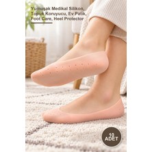 Yenilig 10 Adet Ayak Rahatlatıcı Silikon Patik – Yumuşak Medikal Silikon, Topuk Koruyucu, Ev Patik, Foot Care, Heel Protector