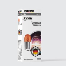 R10W Ampul 67 Sarı 12V 10W (10 Adet) - WOLFRAM 27877