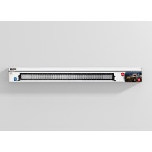 Led Bar Beyaz Işık + Amber Işık 7 Fonksiyon Animasyonluı 106 cm 12/24V E-Belgeli 240W - WOLFRAM 31635