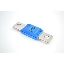 Mega Compact Sigorta 200A Mavi 200 Amper DC Bakır - MTA 0615200