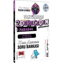 Anla Kazan Yayınları Yargı Yks Ayt Taktiklerle 2. Dereceden Eşitsizlik, Parabol Konu Anlatımlı Soru Bankası - Ilyas Güneş