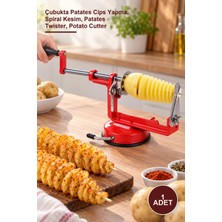 Yenilig 1 Adet Spiral Patates Dilimleyici – Çubukta Patates Cips Yapma, Spiral Kesim, Patates Twister, Potato Cutter