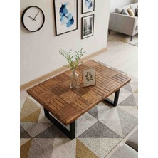Mirrorss Orta Sehpa 90 x 60 cm  Retro Tasarım  ,salon Ofis Sehpaları