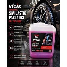 Rox Kimya Sıvı Lastik ve Plastik Parlatıcı 4lt 1 Adet