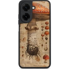 BG AKSESUAR Redmi A5 Uyumlu Mantar Desenli Kamera Korumalı Darbelere Dayanıklı Kılıf