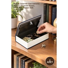 Yenilig 2 Adet Kitap Görünümlü Gizli Kasa – Sözlük Tasarımlı Gizli Saklama Kutusu, Güvenlik Kasası, Book Safe, Hidden Safe