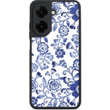 BG AKSESUAR Redmi A5 Uyumlu Çiçekdeseni Desenli Kamera Korumalı Darbelere Dayanıklı Kılıf
