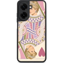 BG AKSESUAR Redmi A5 Uyumlu Kupakraliçesi Desenli Kamera Korumalı Darbelere Dayanıklı Kılıf