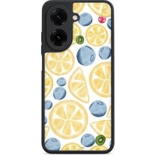BG AKSESUAR Redmi A5 Uyumlu Yabanmersini Desenli Kamera Korumalı Darbelere Dayanıklı Kılıf