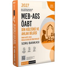 Pegem 2027 Öabt Din Kültürü ve Ahlak Bilgisi Öğretmenliği Soru Bankası Çözümlü Pegem Akademi Yayınları