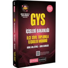 Data Yayınları Pegem 2026 Gys Içişleri Bakanlığı Ilçe Sivil Toplumla Ilişkiler Müdürü Konu Anlatımlı Soru Bankası Görevde Yükselme Pegem Akademi Yayınları