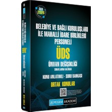 Data Yayınları Pegem 2026 Gys Üds Belediye ve Bağlı Kuruluşları ile Mahalli Idare Birlikleri Ortak Konular Konu Anlatımlı Soru Bankası Görevde Yükselme Ünvan Değişikliği Pegem Akademi Yayınları
