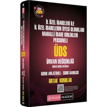 Data Yayınları Pegem 2026 Gys Üds Il Özel Idareleri ile Üyesi Oldukları Mahalli Idare Birlikleri Personeli Ortak Konular Konu Anlatımlı Soru Bankası Görevde Yükselme Ünvan Değişikliği Pegem Akademi Yayınları