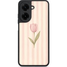 BG AKSESUAR Redmi A5 Uyumlu Lale Desenli Kamera Korumalı Darbelere Dayanıklı Kılıf