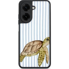 BG AKSESUAR Redmi A5 Uyumlu Kaplumbağa Desenli Kamera Korumalı Darbelere Dayanıklı Kılıf