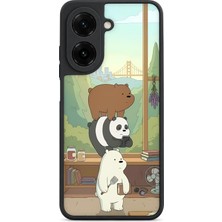 BG AKSESUAR Redmi A5 Uyumlu Ayılar Desenli Kamera Korumalı Darbelere Dayanıklı Kılıf