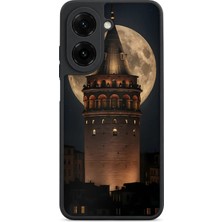 BG AKSESUAR Redmi A5 Uyumlu Kulesi Desenli Kamera Korumalı Darbelere Dayanıklı Kılıf