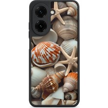 BG AKSESUAR Redmi A5 Uyumlu Shell Desenli Kamera Korumalı Darbelere Dayanıklı Kılıf