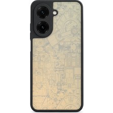 BG AKSESUAR Redmi A5 Uyumlu Teknik Desenli Kamera Korumalı Darbelere Dayanıklı Kılıf