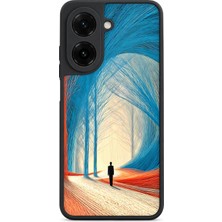 BG AKSESUAR Redmi A5 Uyumlu Yolculuk Desenli Kamera Korumalı Darbelere Dayanıklı Kılıf