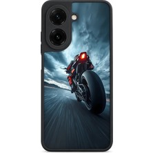 BG AKSESUAR Redmi A5 Uyumlu Sürat Desenli Kamera Korumalı Darbelere Dayanıklı Kılıf