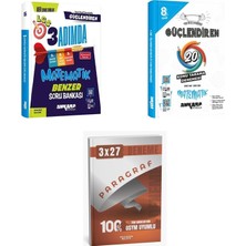 2027 Ankara 8. Sınıf Güçlendiren Matematik Lgs 3 Adımda Benzer Soru + 20 Konu Tarama Denemesi Deneme 3'lü Set